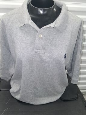 Polo Ralph Lauren Men’s Classic Grey Polo Shirt